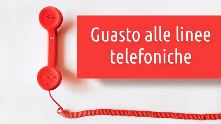 AVVISO problematica numeri telefono